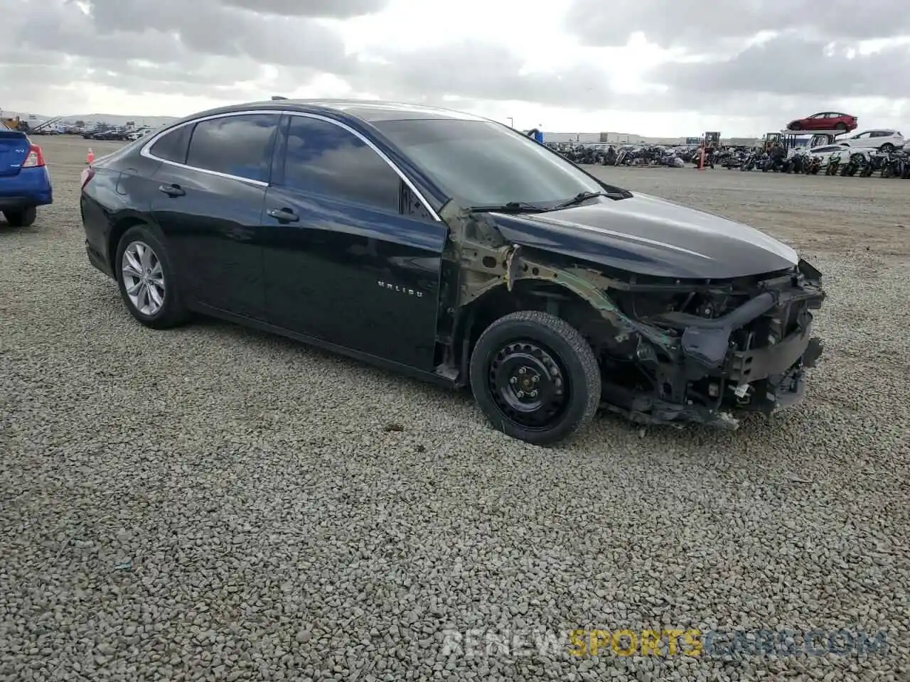 4 Photograph of a damaged car 1G1ZD5ST8LF092856 CHEVROLET MALIBU 2020