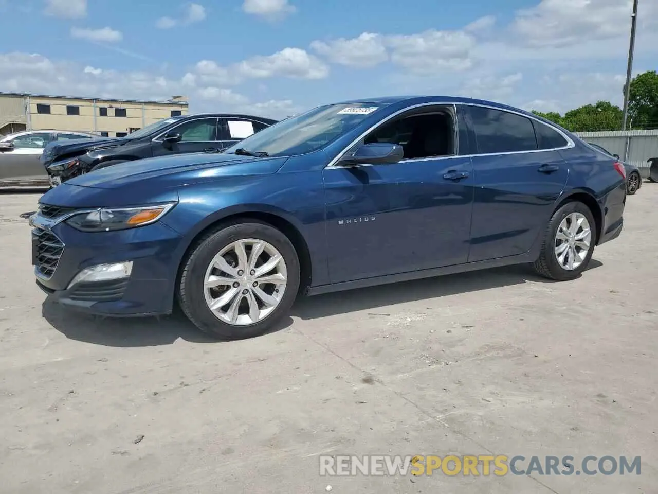 1 Photograph of a damaged car 1G1ZD5ST8LF094803 CHEVROLET MALIBU 2020