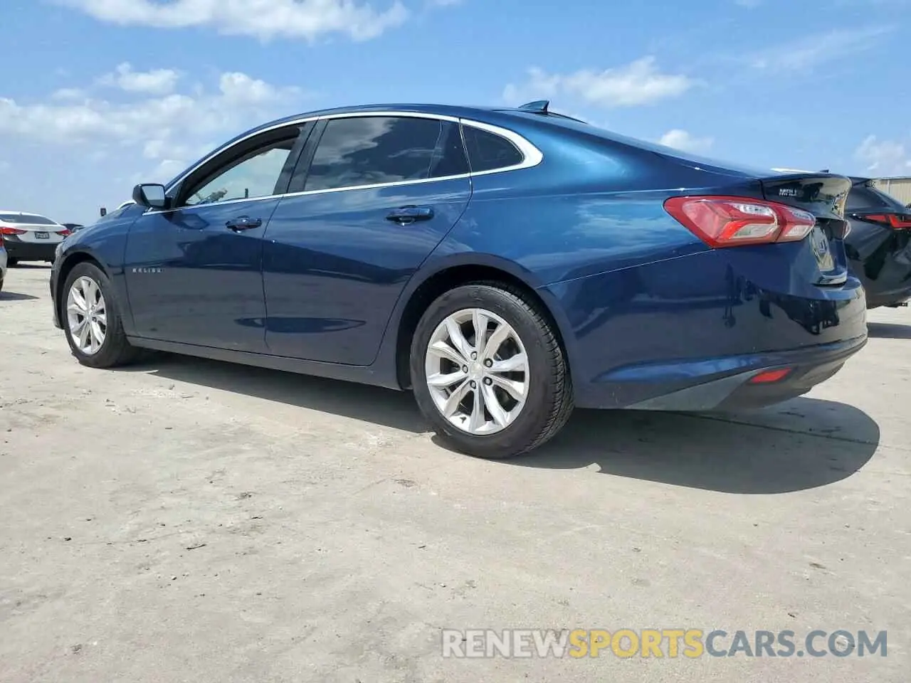2 Photograph of a damaged car 1G1ZD5ST8LF094803 CHEVROLET MALIBU 2020