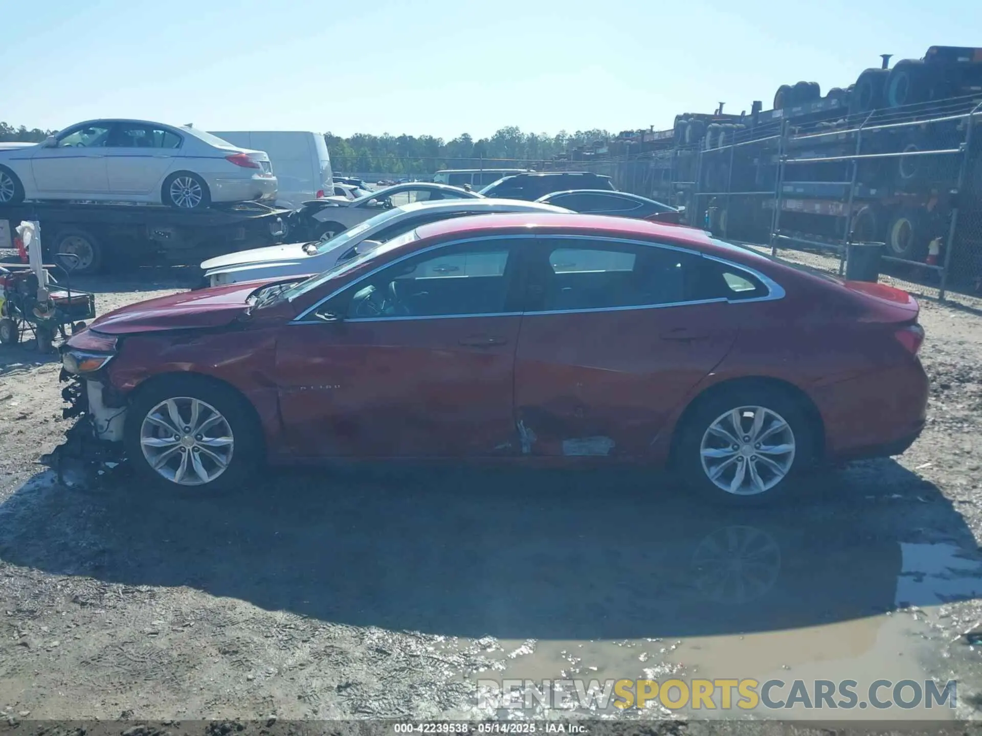 14 Photograph of a damaged car 1G1ZD5ST8LF106092 CHEVROLET MALIBU 2020