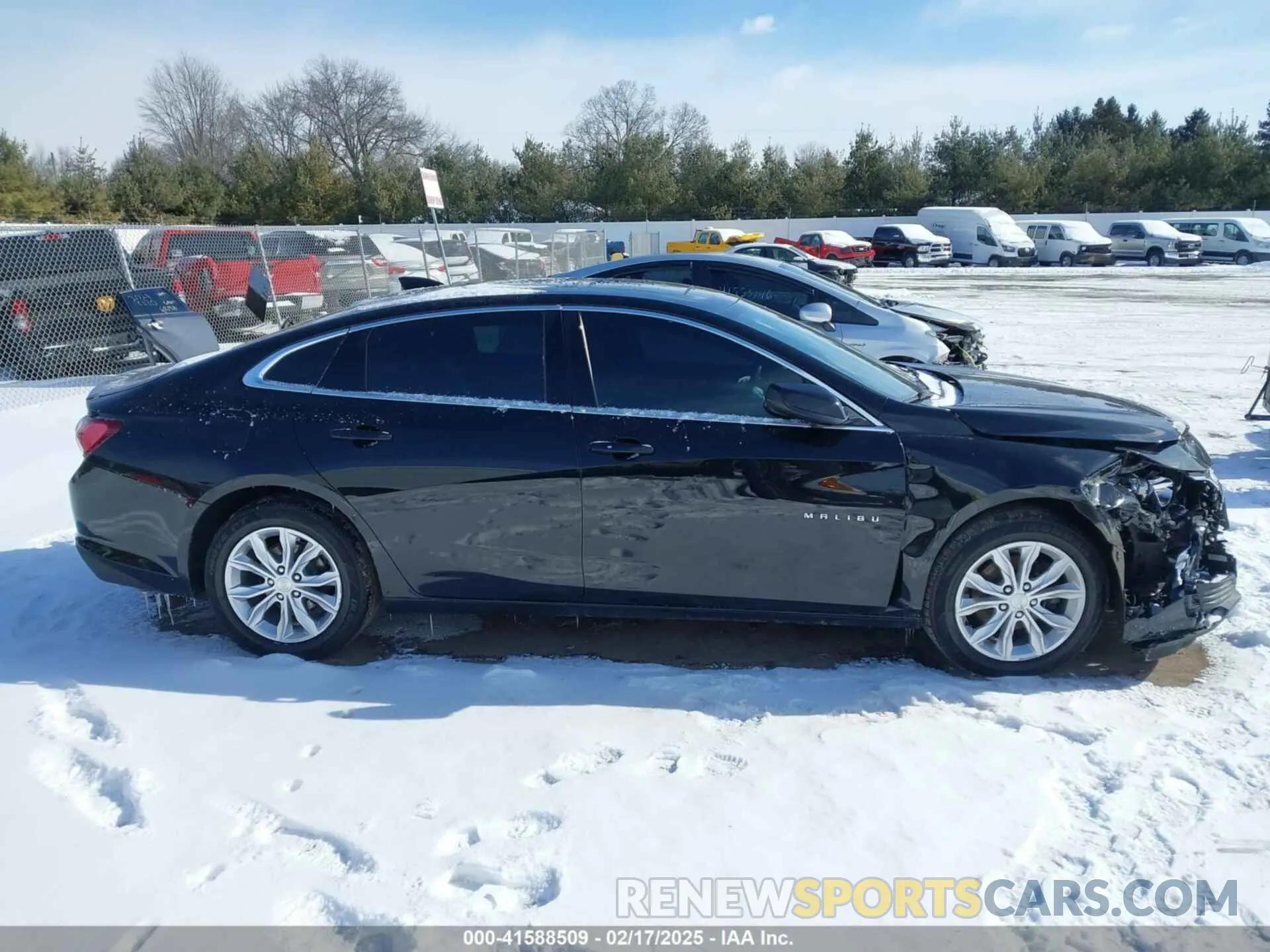 13 Photograph of a damaged car 1G1ZD5ST8LF111857 CHEVROLET MALIBU 2020