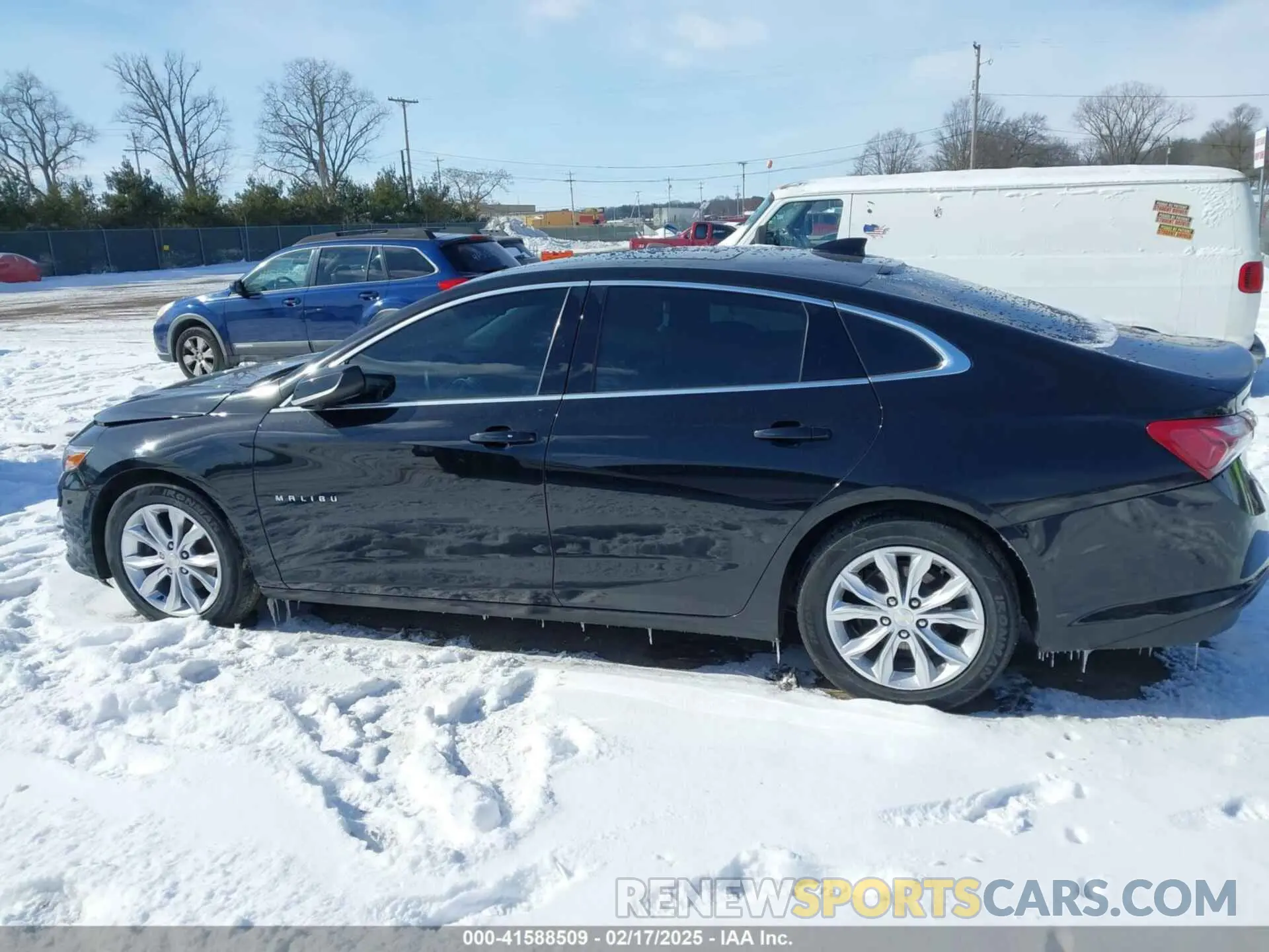 14 Photograph of a damaged car 1G1ZD5ST8LF111857 CHEVROLET MALIBU 2020