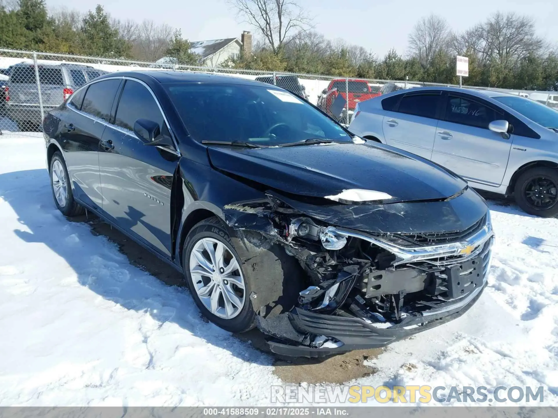 6 Photograph of a damaged car 1G1ZD5ST8LF111857 CHEVROLET MALIBU 2020