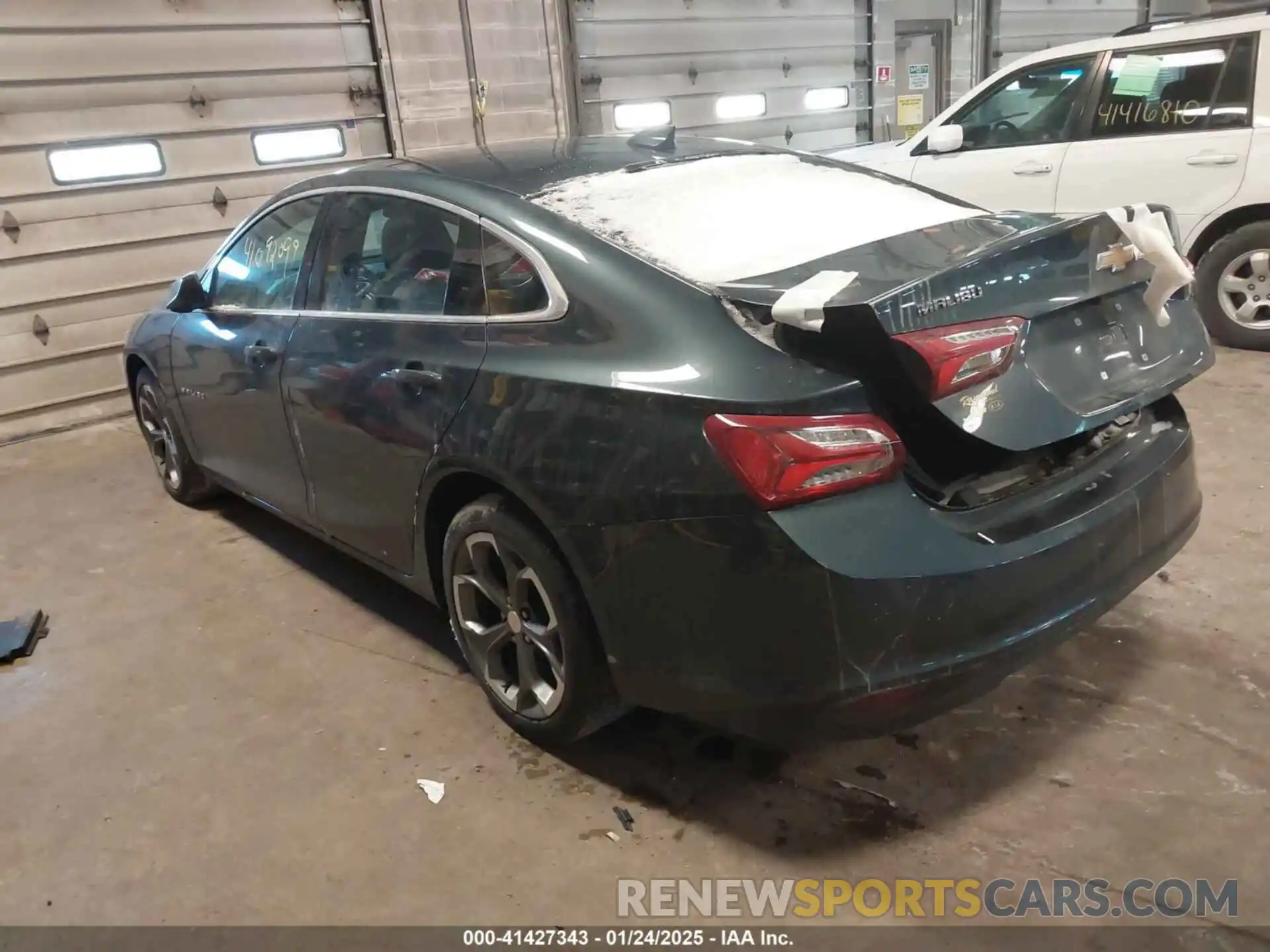 3 Photograph of a damaged car 1G1ZD5ST8LF156409 CHEVROLET MALIBU 2020