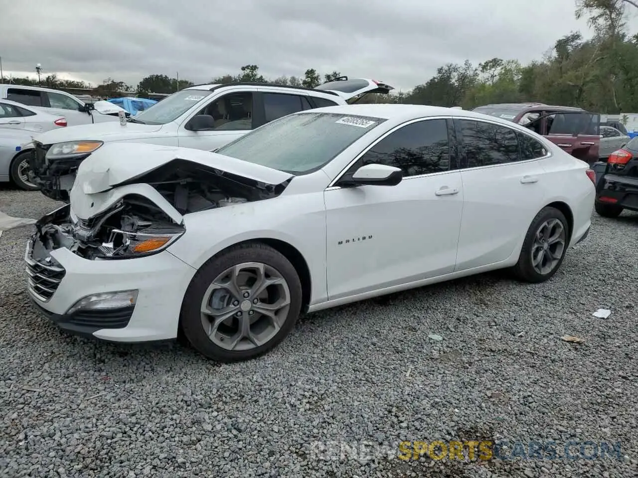 1 Photograph of a damaged car 1G1ZD5ST8LF158158 CHEVROLET MALIBU 2020