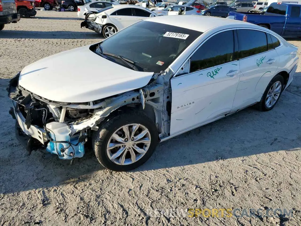 1 Photograph of a damaged car 1G1ZD5ST9LF022590 CHEVROLET MALIBU 2020