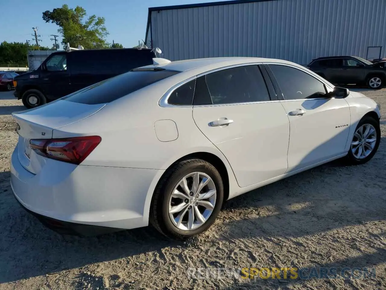 3 Photograph of a damaged car 1G1ZD5ST9LF022590 CHEVROLET MALIBU 2020