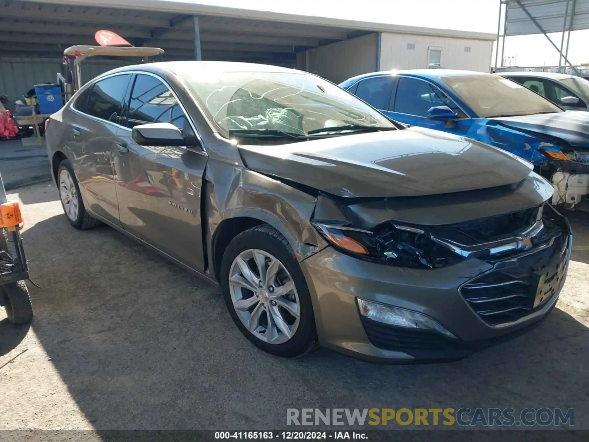 1 Photograph of a damaged car 1G1ZD5ST9LF035243 CHEVROLET MALIBU 2020