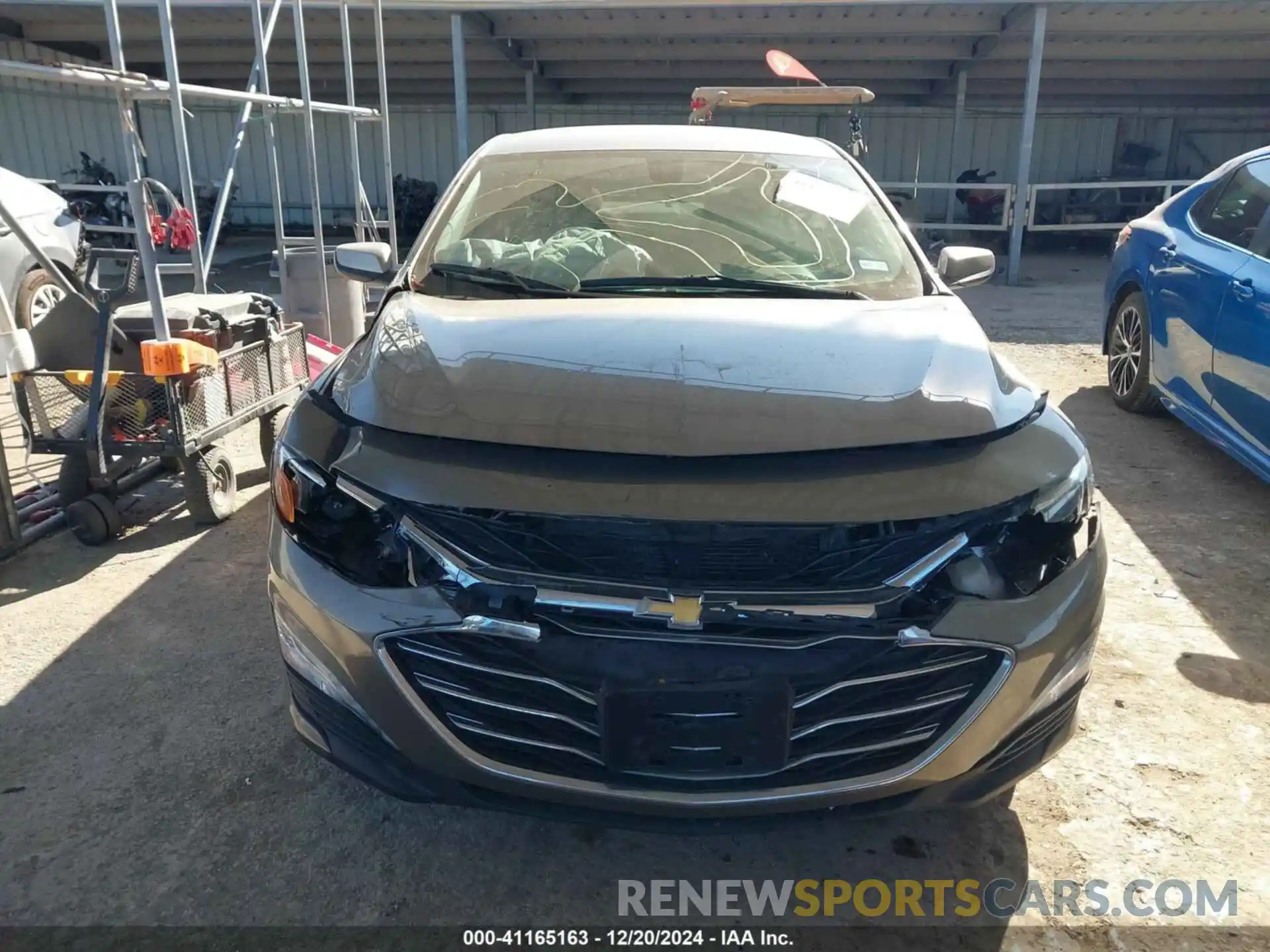 13 Photograph of a damaged car 1G1ZD5ST9LF035243 CHEVROLET MALIBU 2020