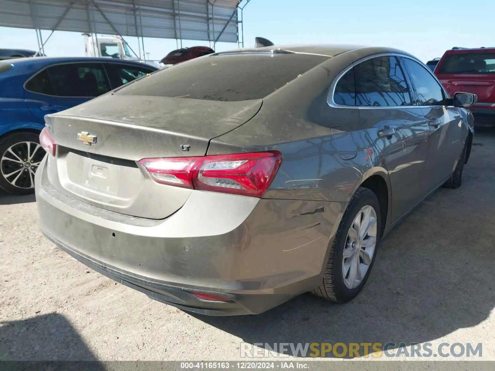 4 Photograph of a damaged car 1G1ZD5ST9LF035243 CHEVROLET MALIBU 2020