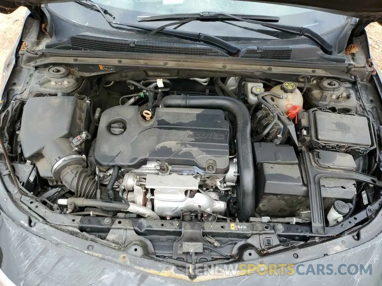 11 Photograph of a damaged car 1G1ZD5ST9LF036604 CHEVROLET MALIBU 2020