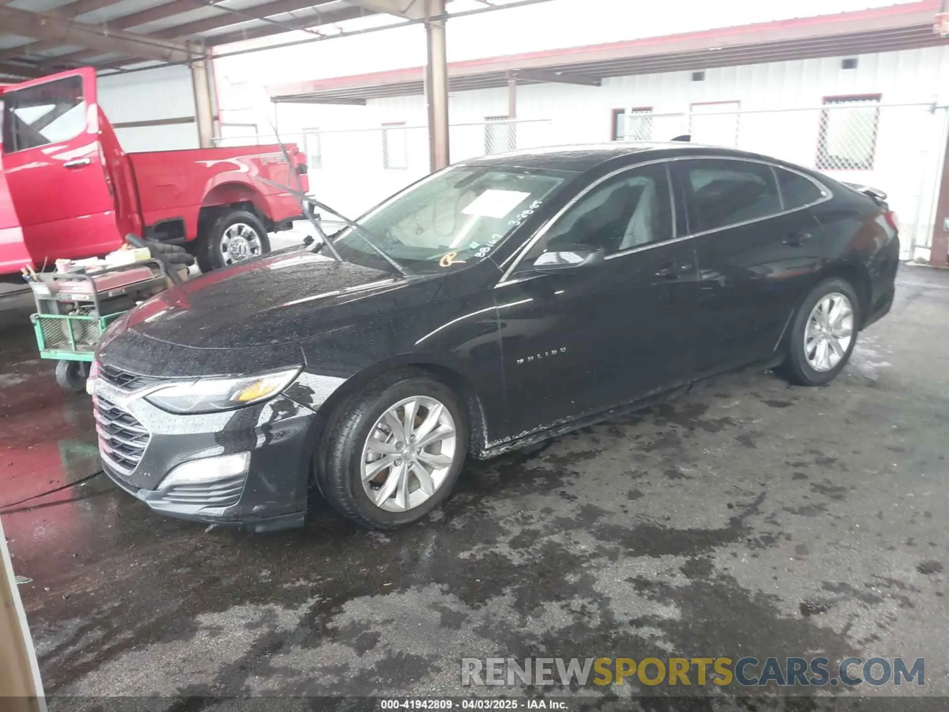 2 Photograph of a damaged car 1G1ZD5ST9LF038496 CHEVROLET MALIBU 2020