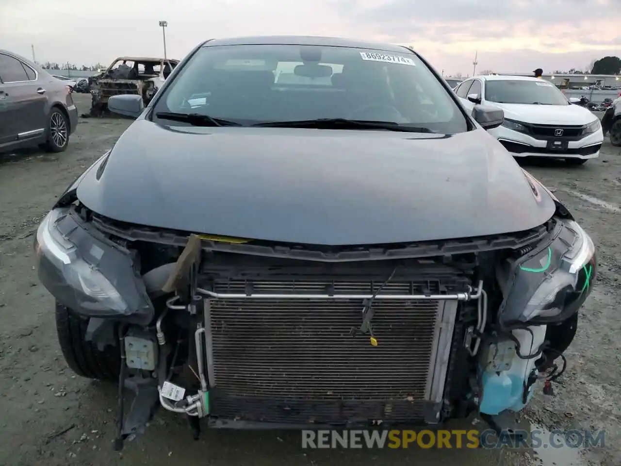 5 Photograph of a damaged car 1G1ZD5ST9LF039535 CHEVROLET MALIBU 2020