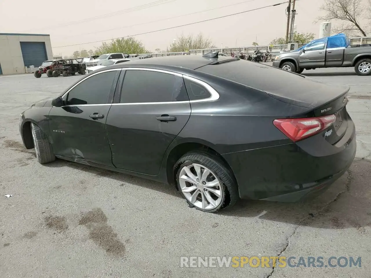 2 Photograph of a damaged car 1G1ZD5ST9LF041348 CHEVROLET MALIBU 2020
