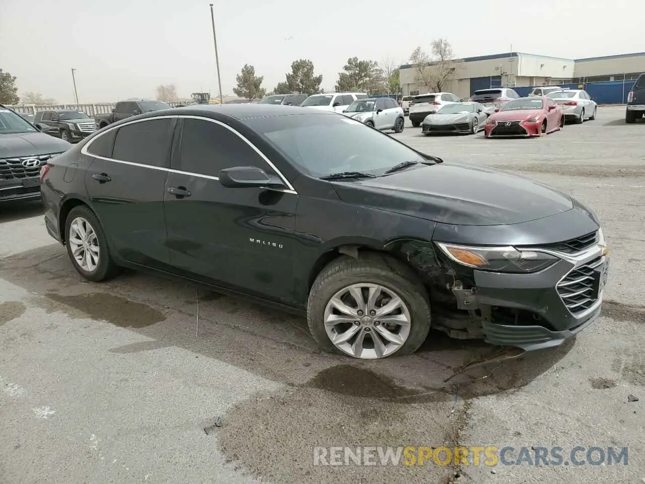 4 Photograph of a damaged car 1G1ZD5ST9LF041348 CHEVROLET MALIBU 2020
