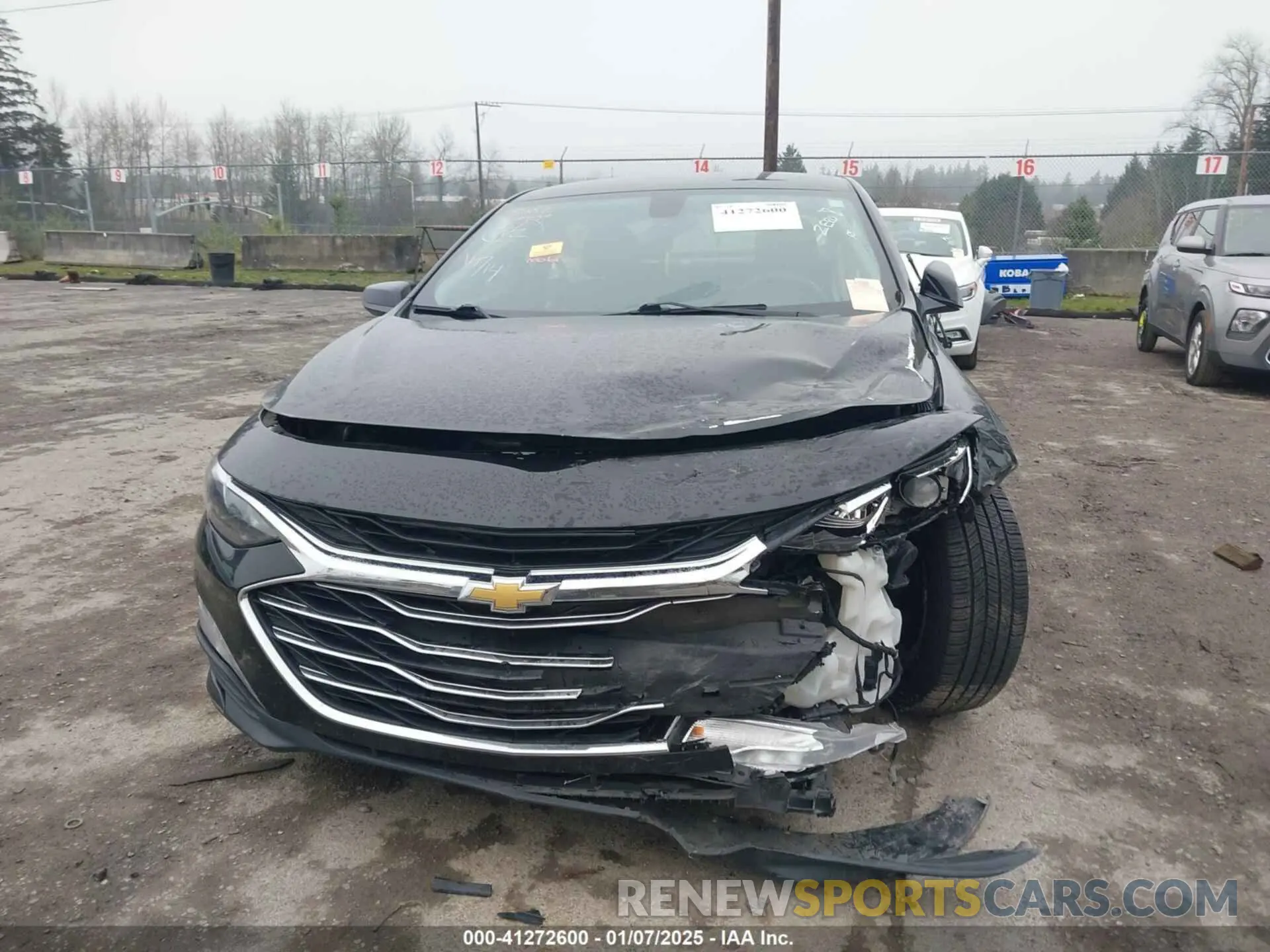 11 Photograph of a damaged car 1G1ZD5ST9LF054231 CHEVROLET MALIBU 2020