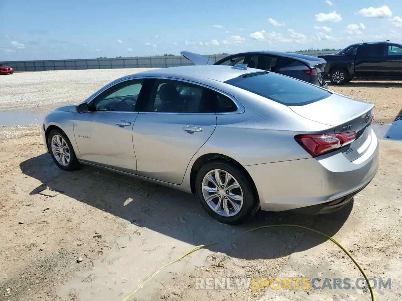2 Photograph of a damaged car 1G1ZD5ST9LF057663 CHEVROLET MALIBU 2020