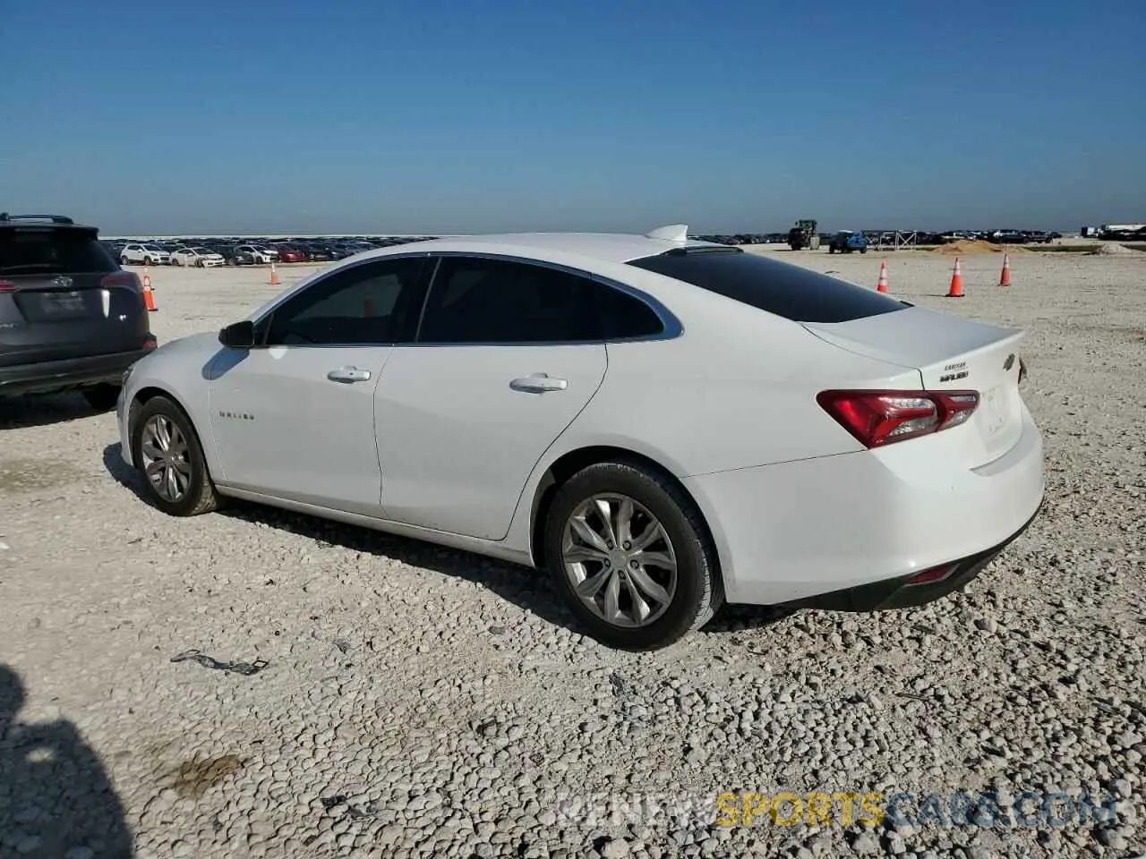 2 Photograph of a damaged car 1G1ZD5ST9LF058196 CHEVROLET MALIBU 2020