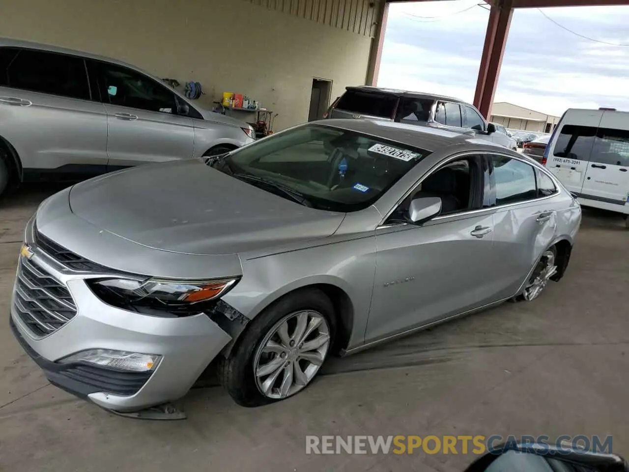 1 Photograph of a damaged car 1G1ZD5ST9LF061597 CHEVROLET MALIBU 2020