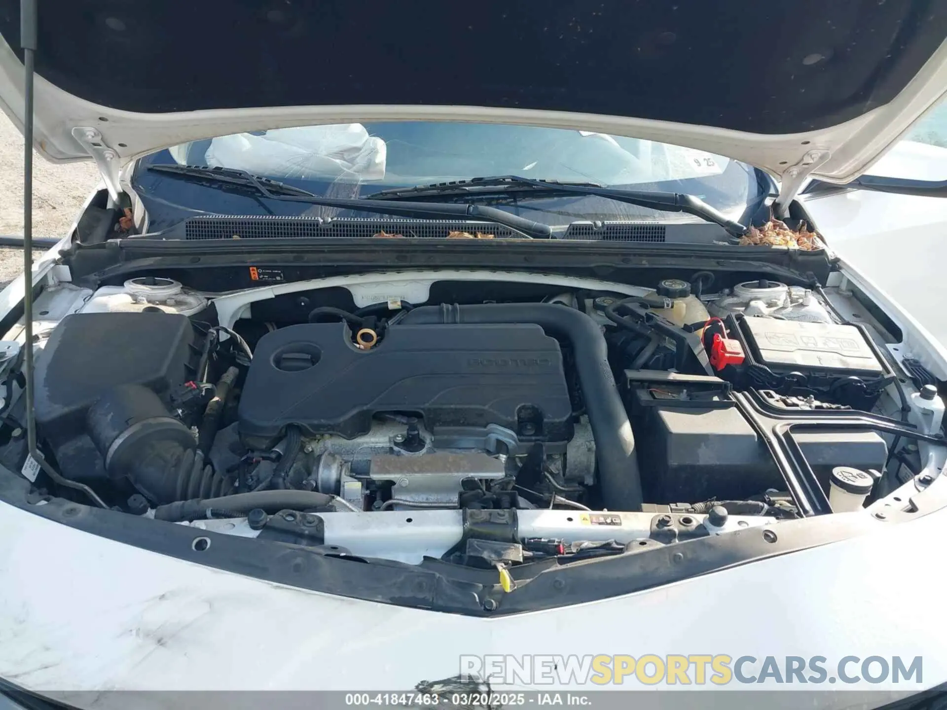 10 Photograph of a damaged car 1G1ZD5ST9LF064354 CHEVROLET MALIBU 2020