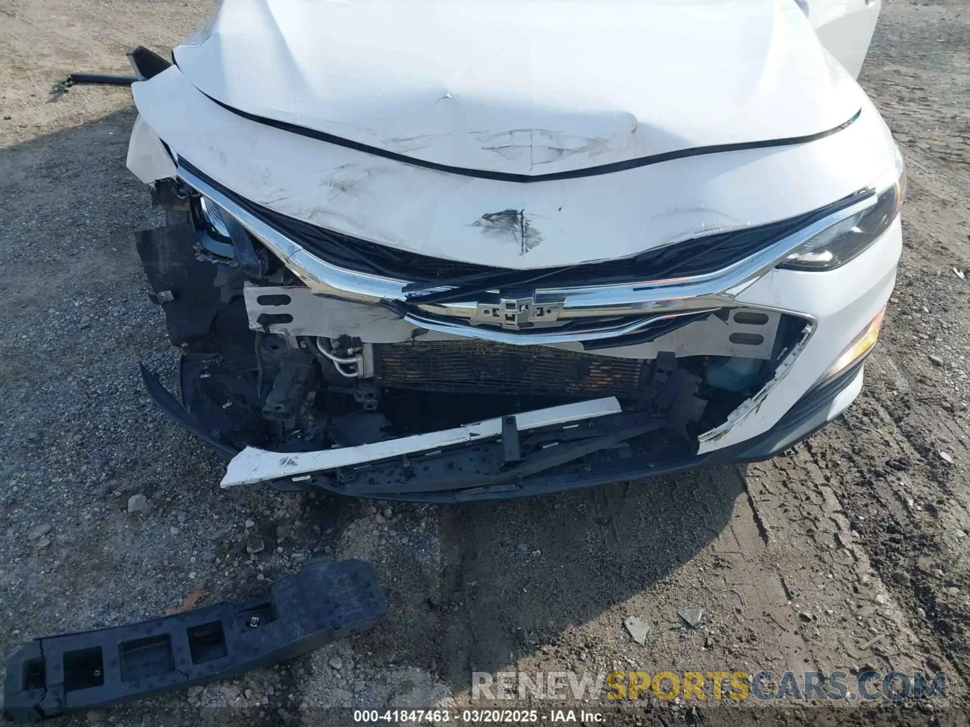 6 Photograph of a damaged car 1G1ZD5ST9LF064354 CHEVROLET MALIBU 2020