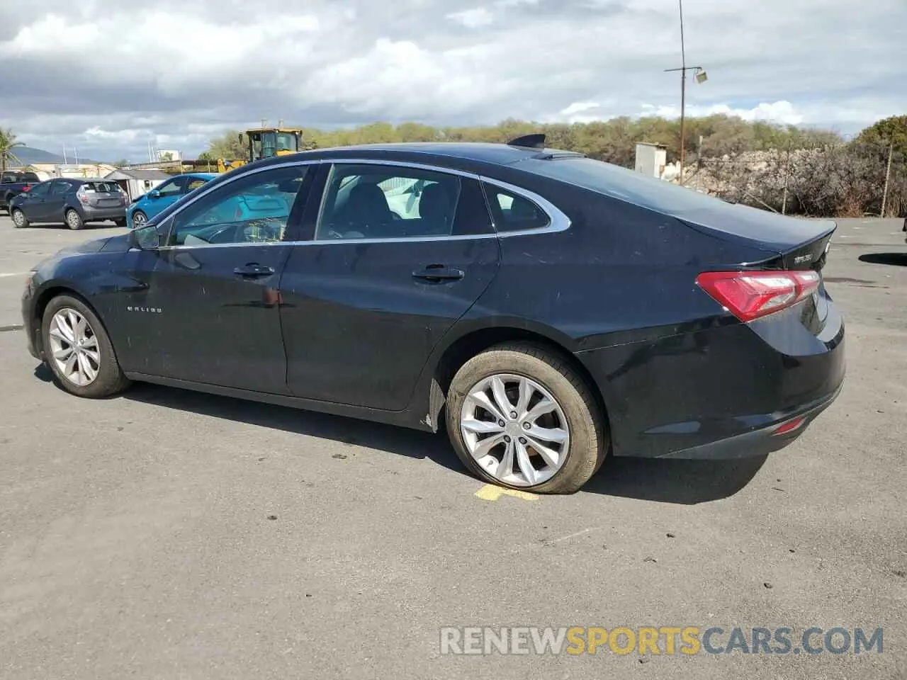 2 Photograph of a damaged car 1G1ZD5ST9LF067402 CHEVROLET MALIBU 2020