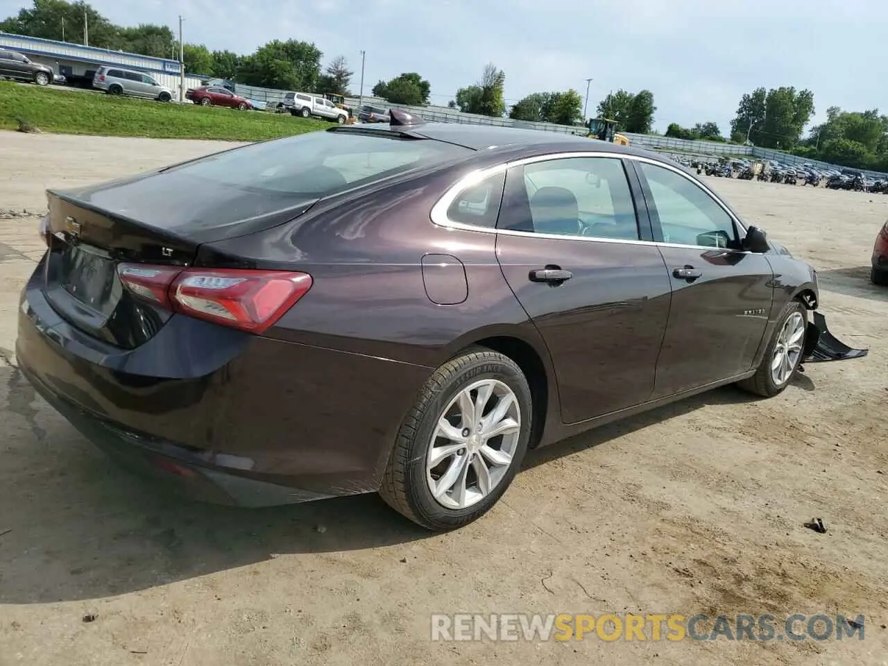 3 Photograph of a damaged car 1G1ZD5ST9LF068663 CHEVROLET MALIBU 2020