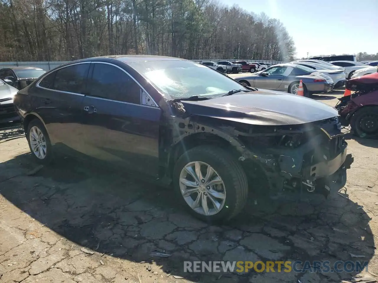 4 Photograph of a damaged car 1G1ZD5ST9LF090629 CHEVROLET MALIBU 2020