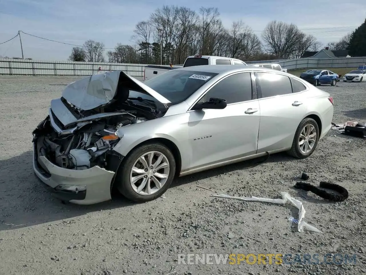 1 Photograph of a damaged car 1G1ZD5ST9LF091411 CHEVROLET MALIBU 2020