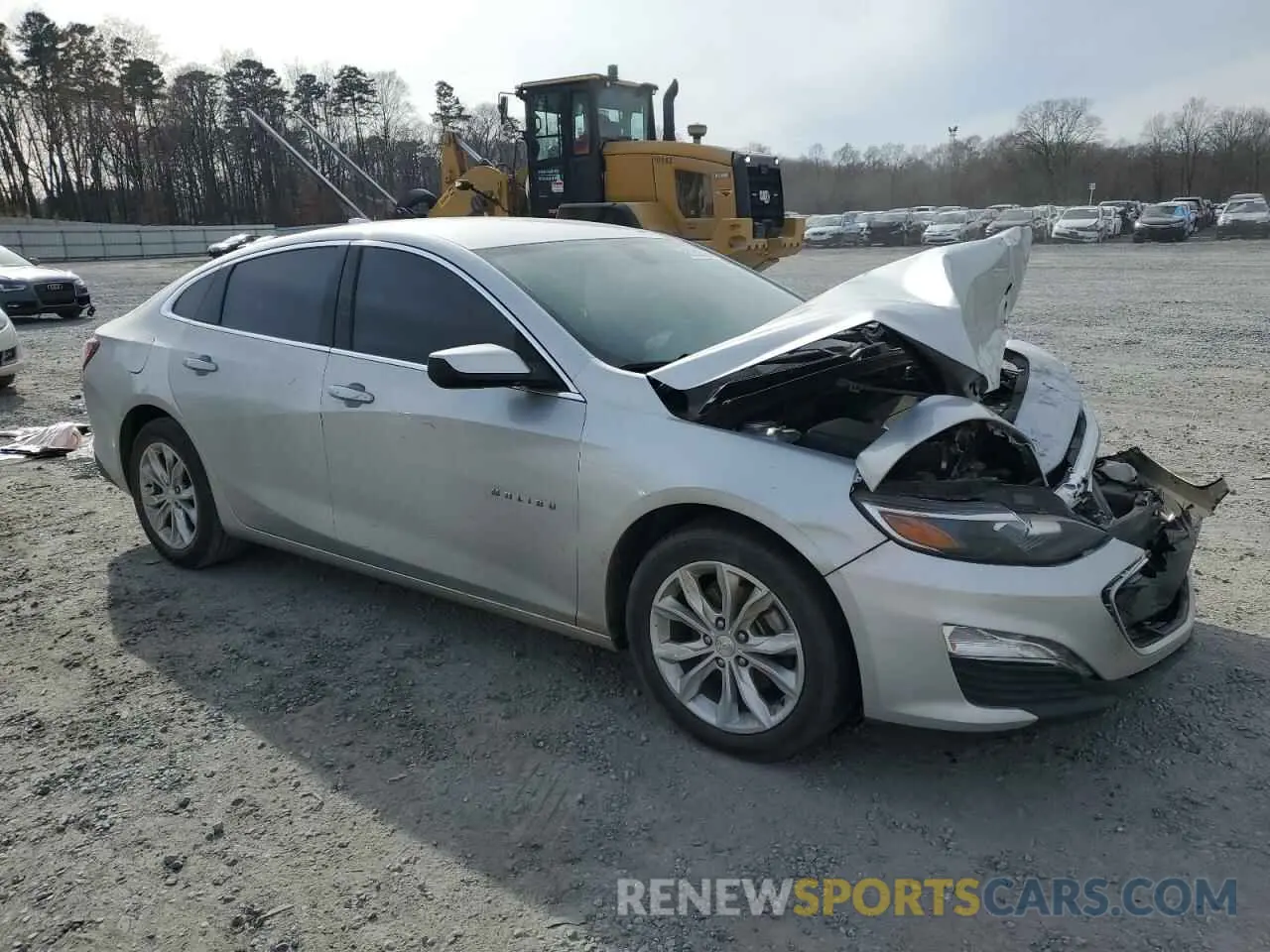 4 Photograph of a damaged car 1G1ZD5ST9LF091411 CHEVROLET MALIBU 2020