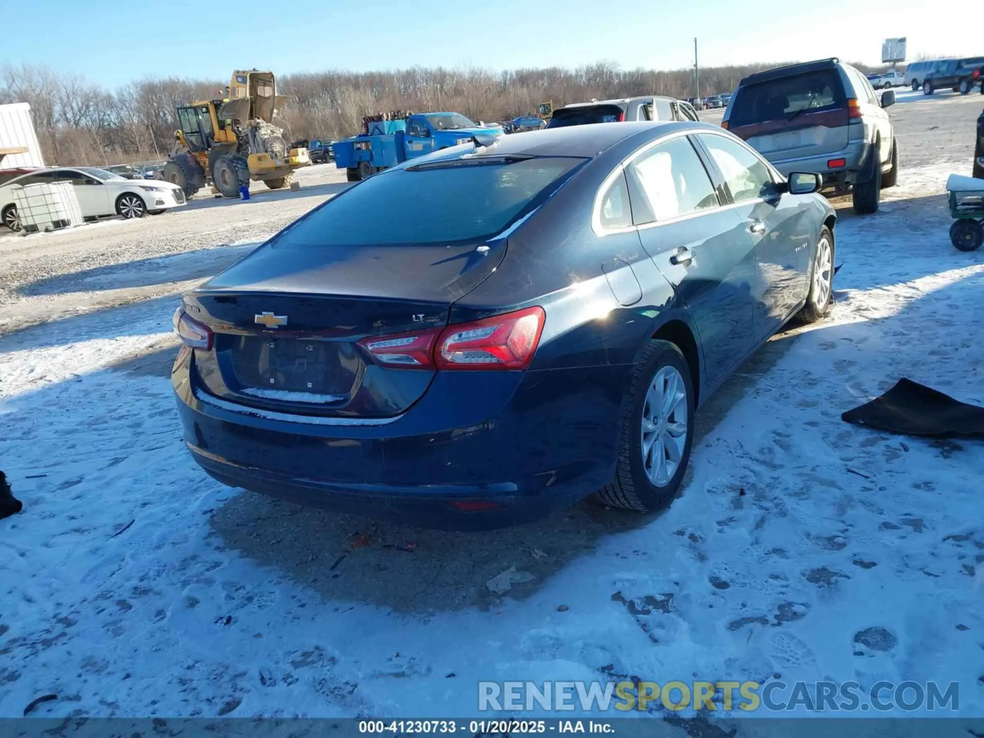 4 Photograph of a damaged car 1G1ZD5ST9LF093689 CHEVROLET MALIBU 2020