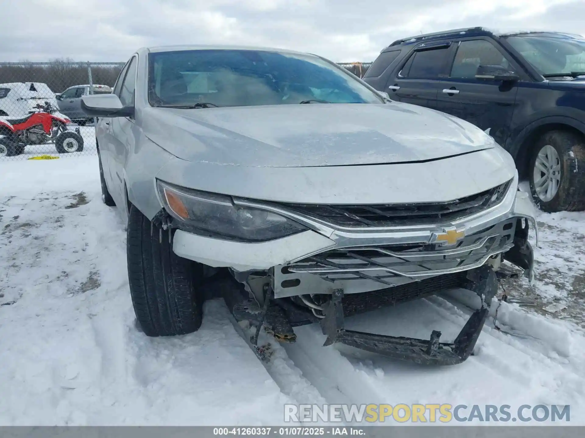 1 Photograph of a damaged car 1G1ZD5ST9LF103881 CHEVROLET MALIBU 2020