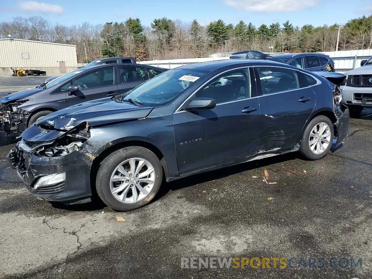 1 Photograph of a damaged car 1G1ZD5ST9LF116811 CHEVROLET MALIBU 2020