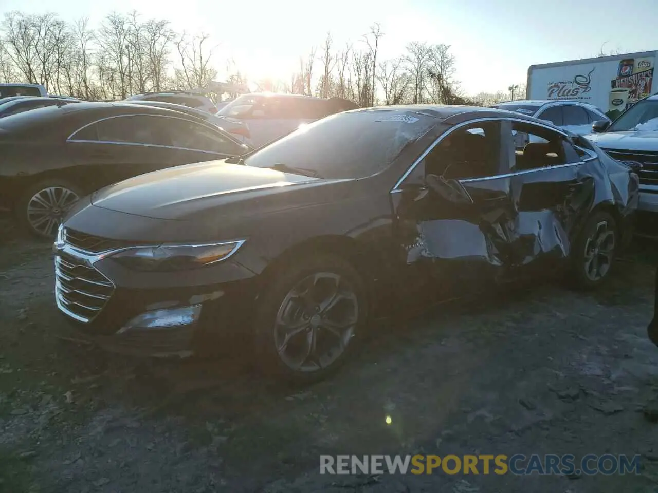 1 Photograph of a damaged car 1G1ZD5ST9LF116890 CHEVROLET MALIBU 2020
