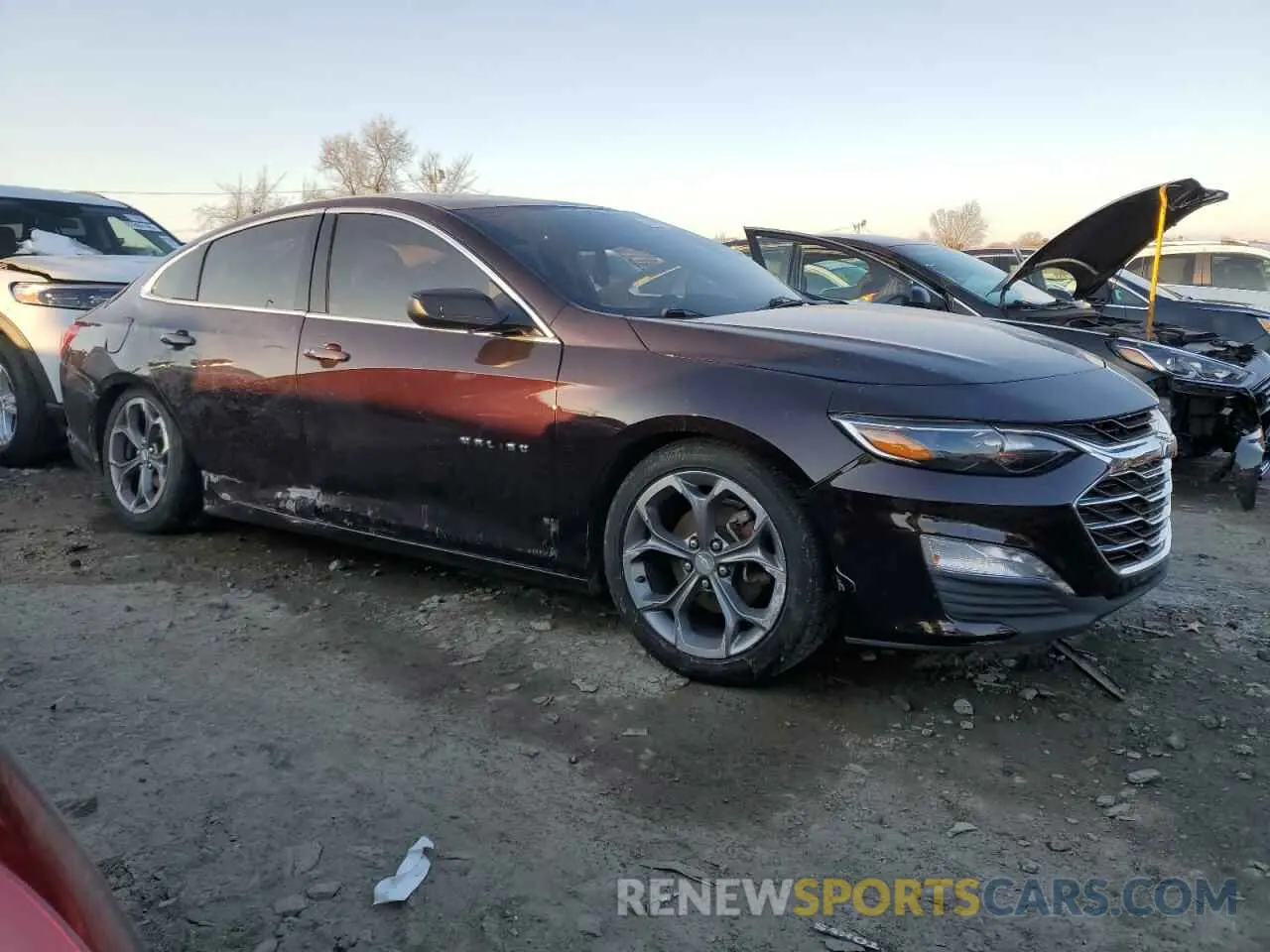4 Photograph of a damaged car 1G1ZD5ST9LF116890 CHEVROLET MALIBU 2020