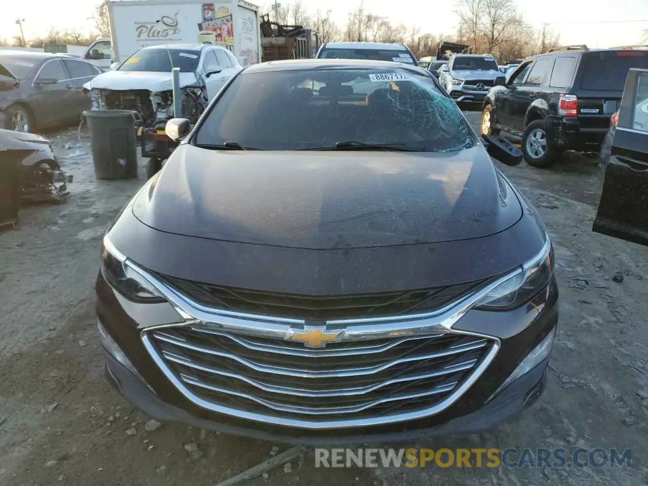 5 Photograph of a damaged car 1G1ZD5ST9LF116890 CHEVROLET MALIBU 2020