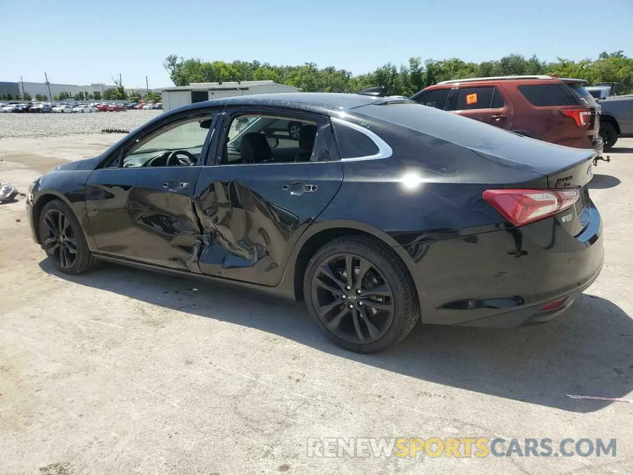 2 Photograph of a damaged car 1G1ZD5ST9LF121426 CHEVROLET MALIBU 2020