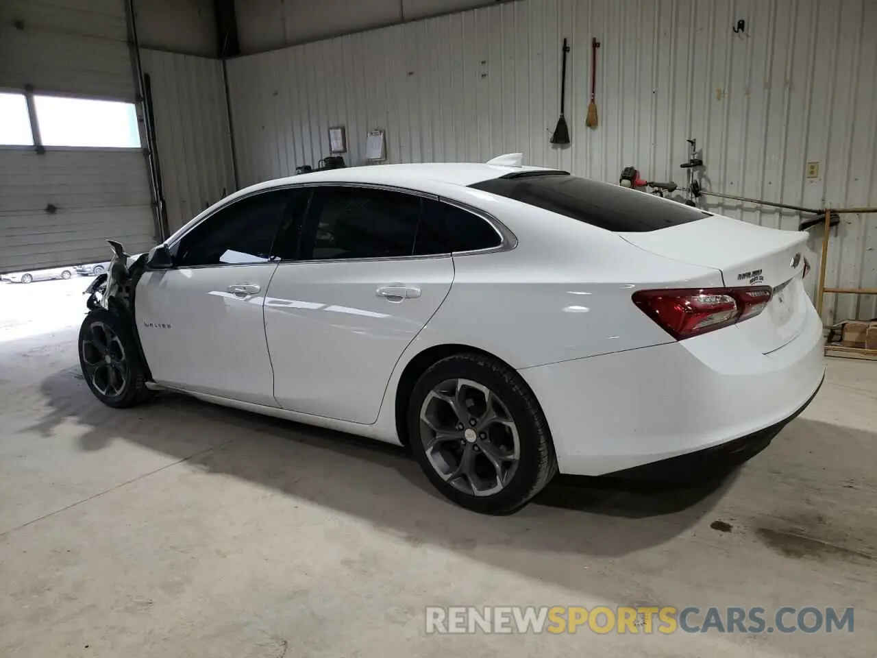 2 Photograph of a damaged car 1G1ZD5ST9LF122561 CHEVROLET MALIBU 2020