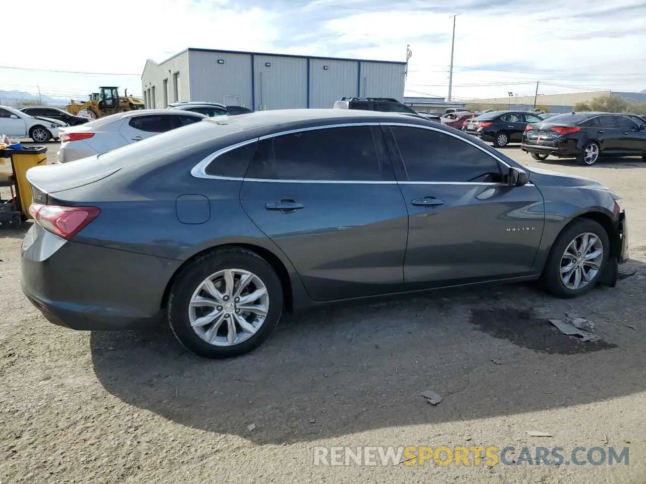 3 Photograph of a damaged car 1G1ZD5ST9LF123631 CHEVROLET MALIBU 2020