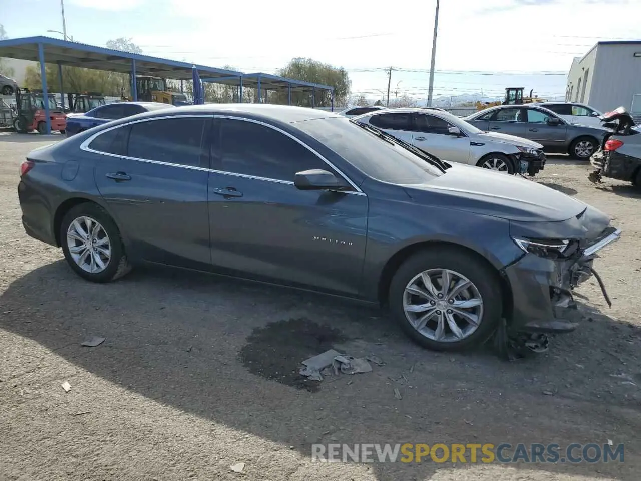 4 Photograph of a damaged car 1G1ZD5ST9LF123631 CHEVROLET MALIBU 2020