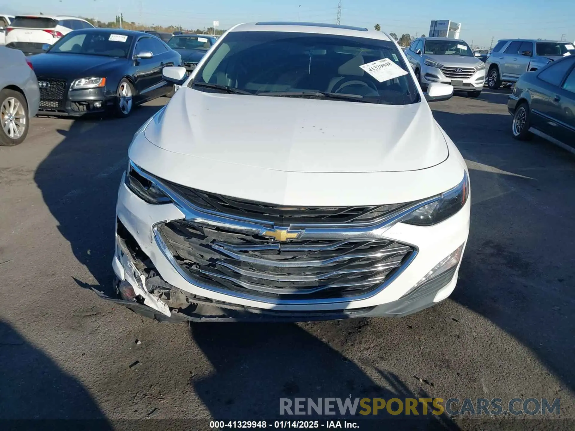 12 Photograph of a damaged car 1G1ZD5ST9LF123970 CHEVROLET MALIBU 2020