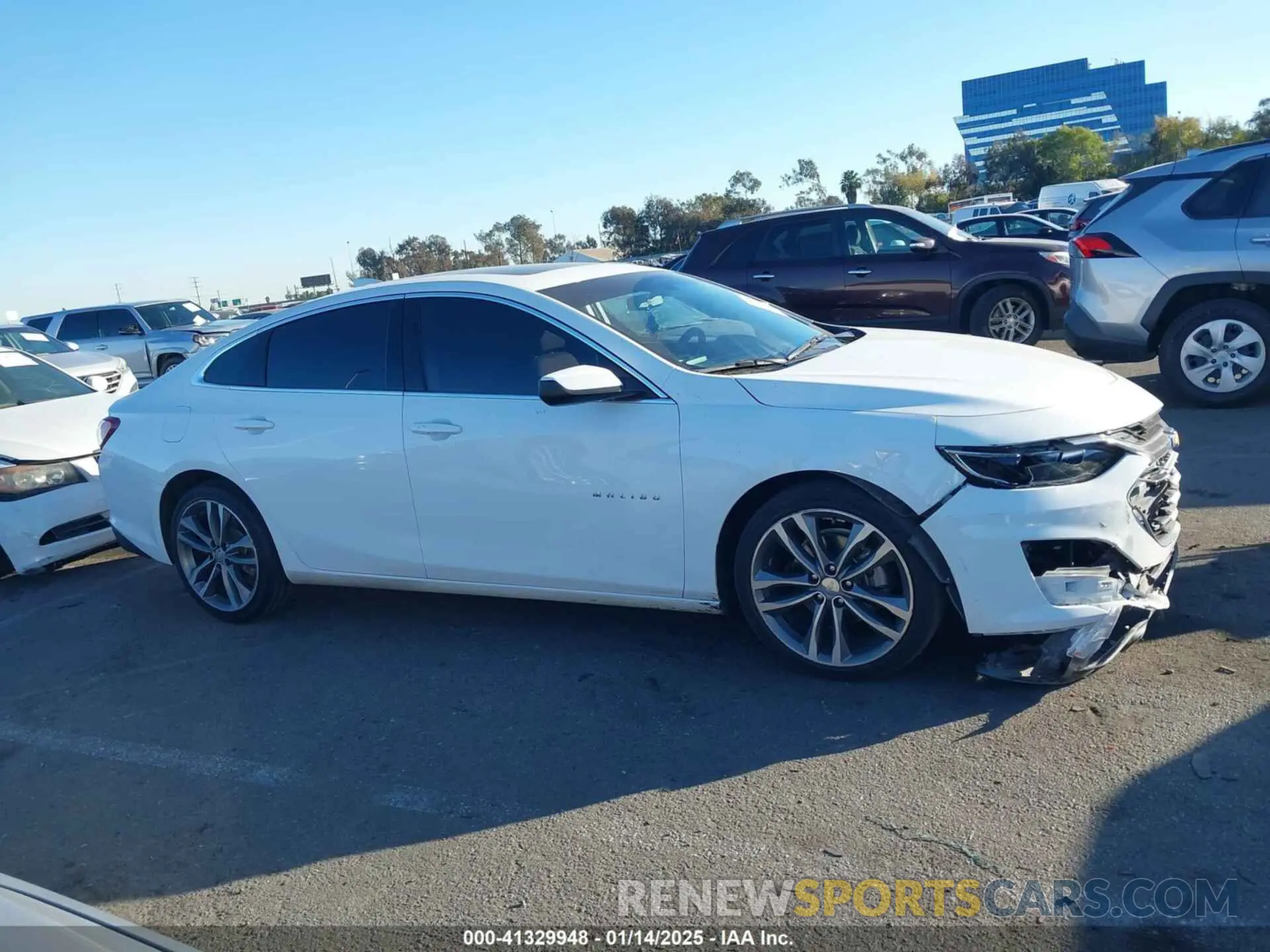 13 Photograph of a damaged car 1G1ZD5ST9LF123970 CHEVROLET MALIBU 2020