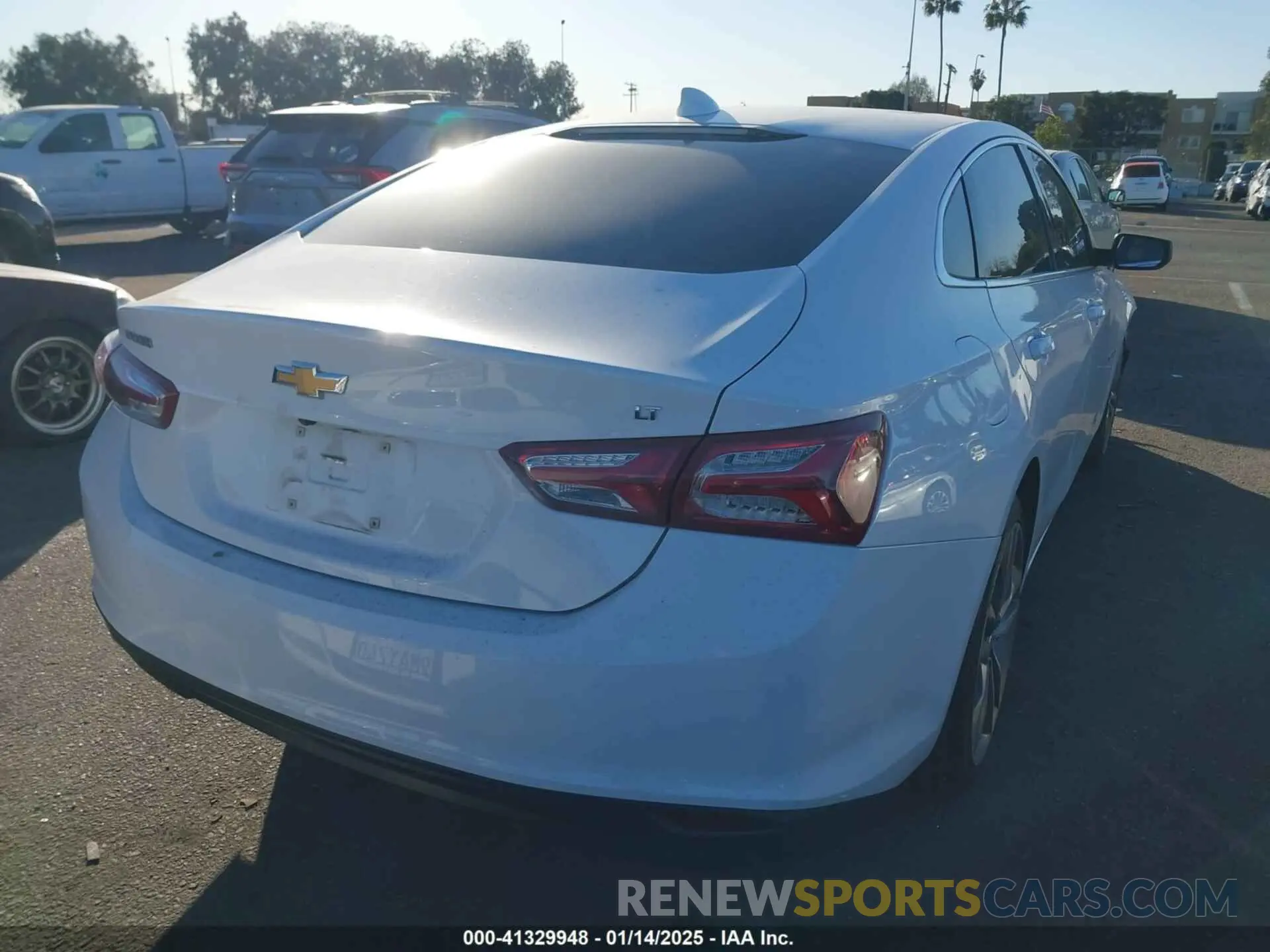4 Photograph of a damaged car 1G1ZD5ST9LF123970 CHEVROLET MALIBU 2020