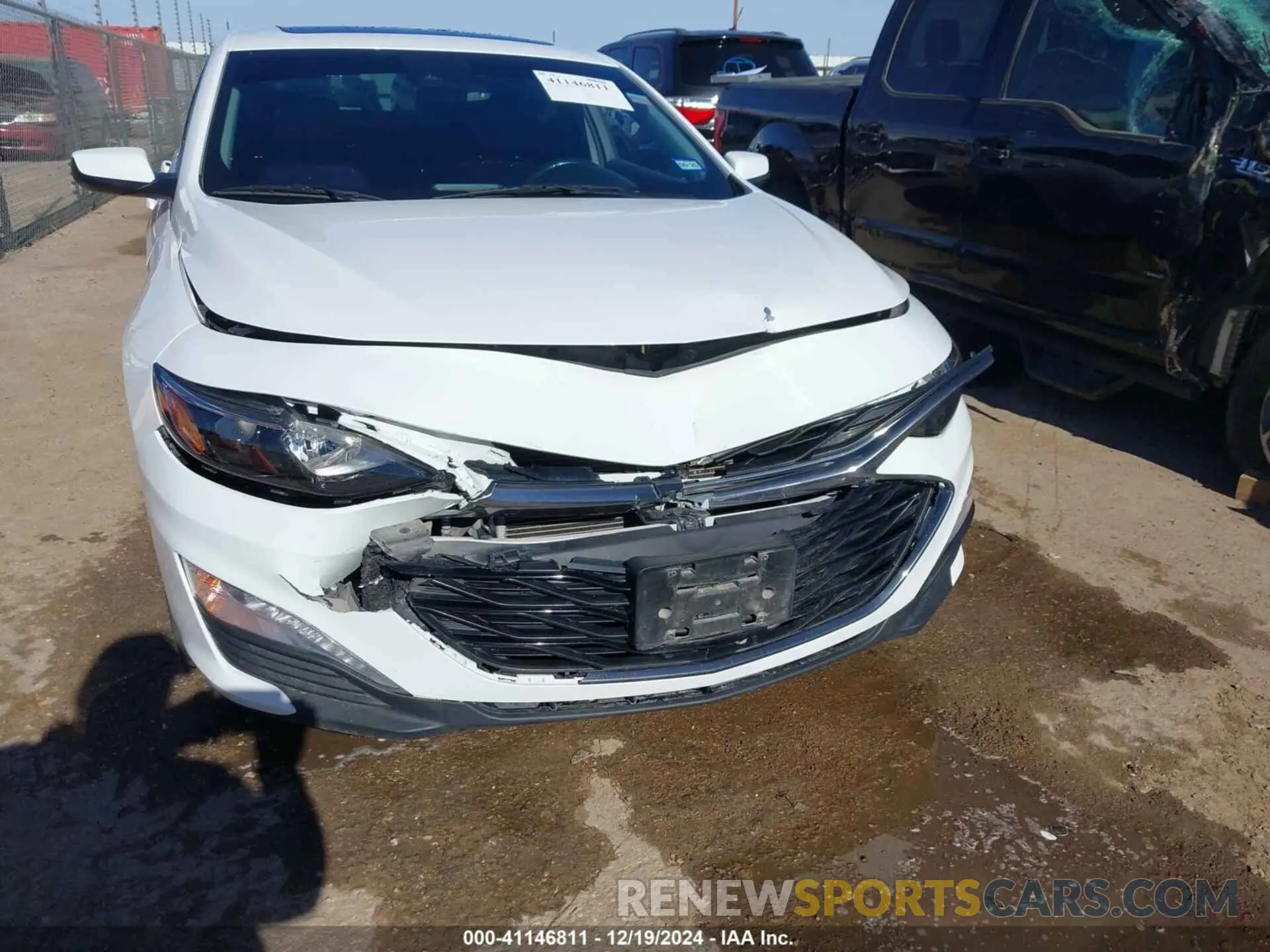 6 Photograph of a damaged car 1G1ZD5ST9LF133978 CHEVROLET MALIBU 2020