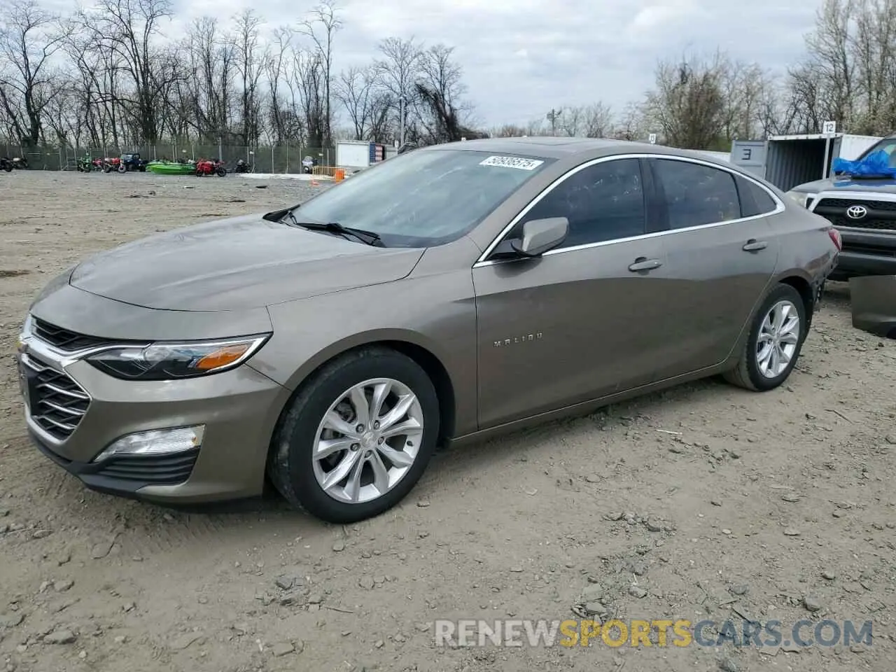 1 Photograph of a damaged car 1G1ZD5STXLF003983 CHEVROLET MALIBU 2020