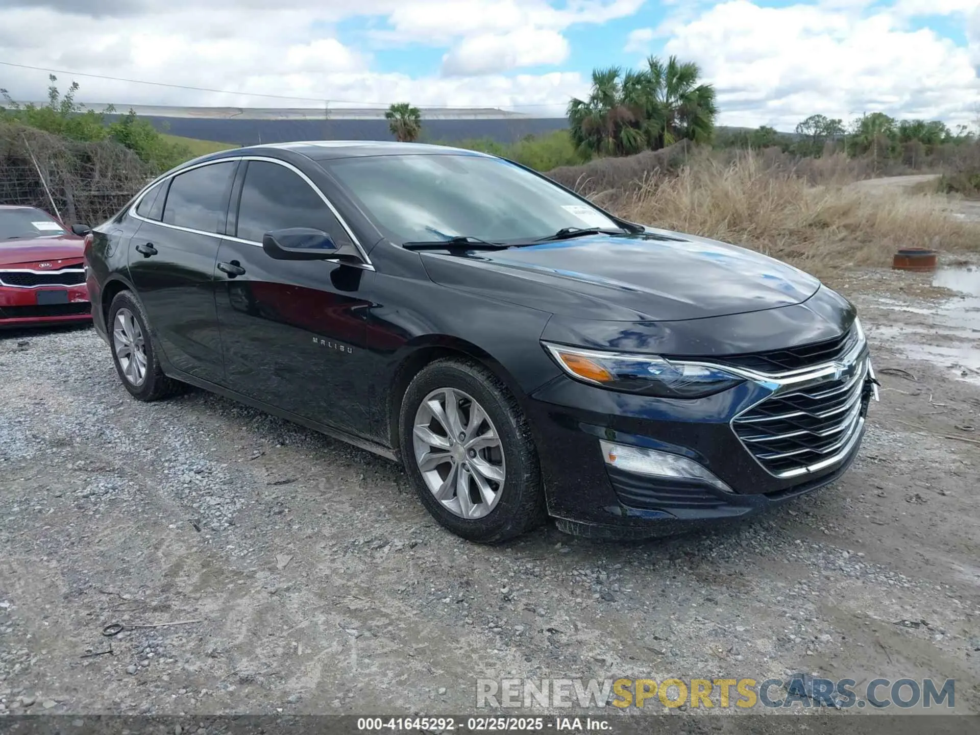 1 Photograph of a damaged car 1G1ZD5STXLF031363 CHEVROLET MALIBU 2020