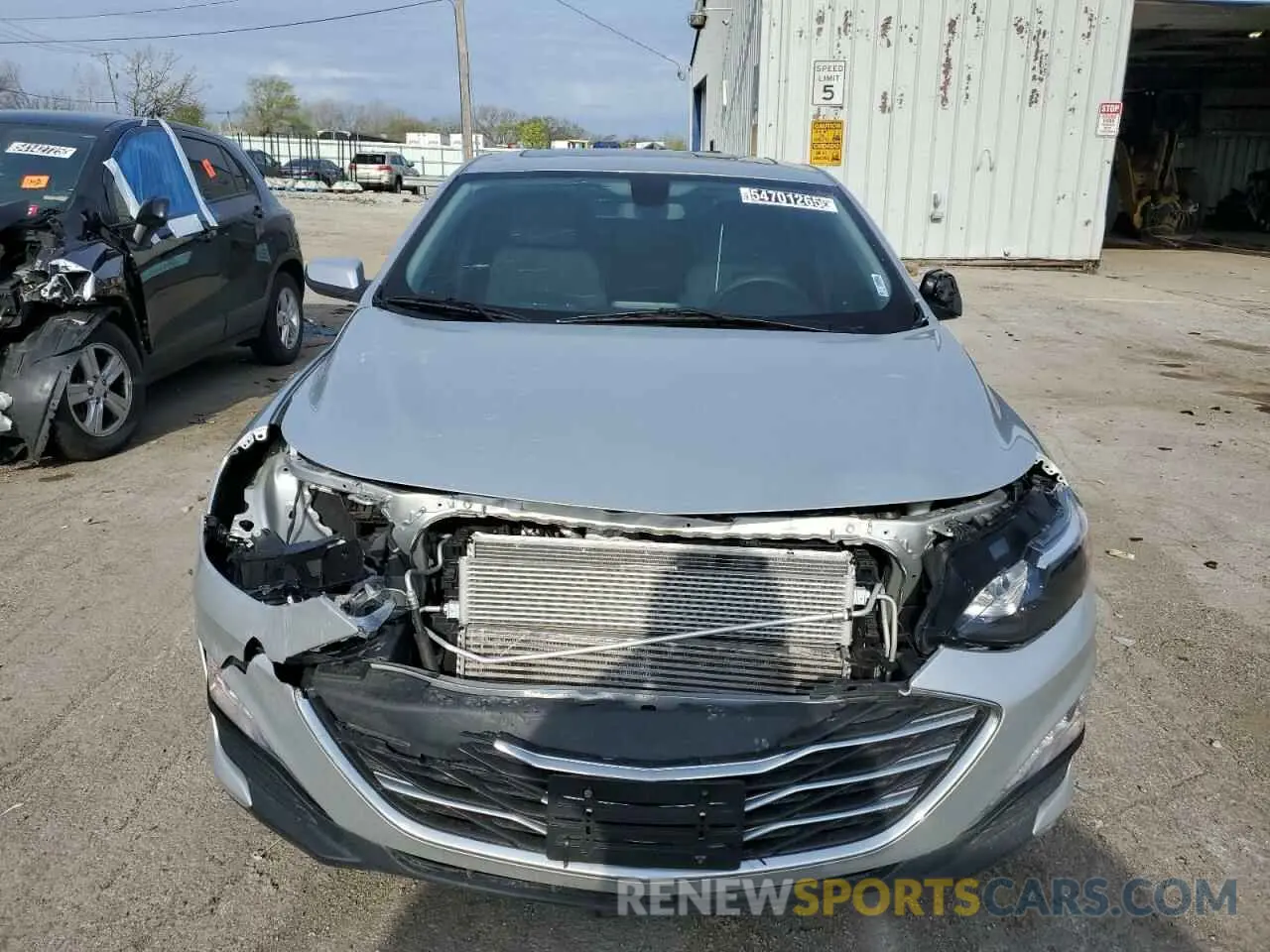 5 Photograph of a damaged car 1G1ZD5STXLF035283 CHEVROLET MALIBU 2020