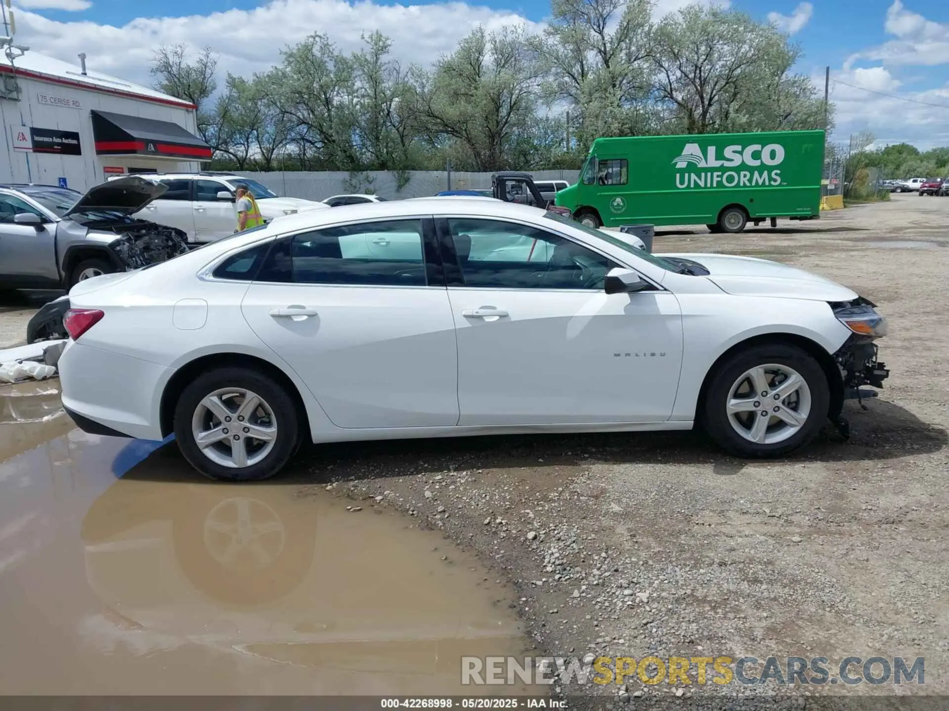 14 Photograph of a damaged car 1G1ZD5STXLF037941 CHEVROLET MALIBU 2020