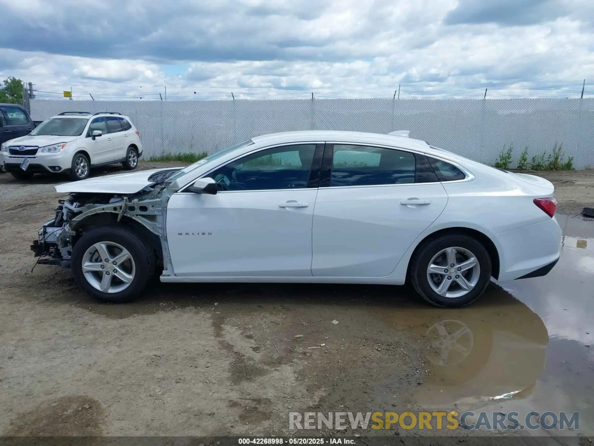 15 Photograph of a damaged car 1G1ZD5STXLF037941 CHEVROLET MALIBU 2020