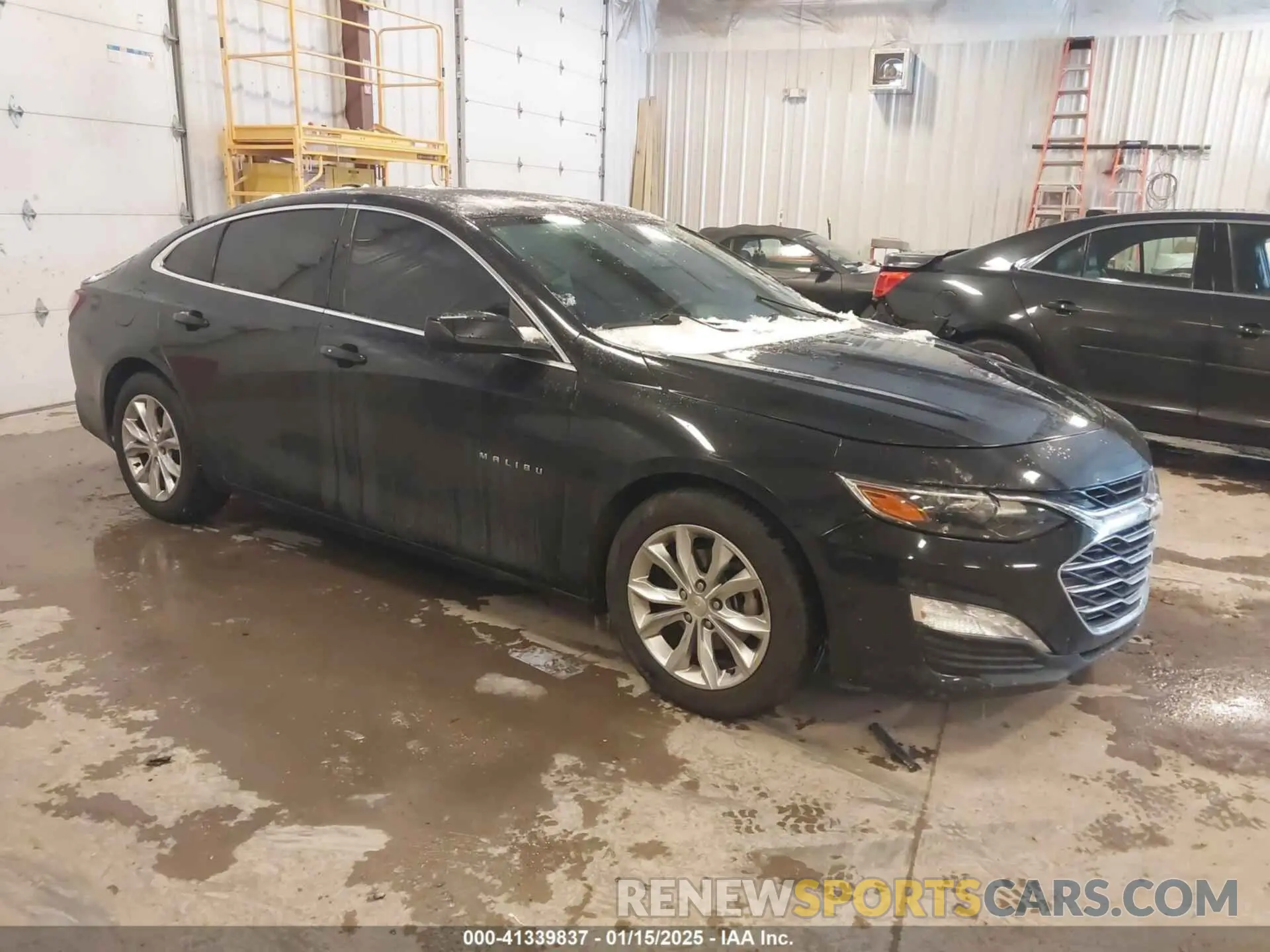 1 Photograph of a damaged car 1G1ZD5STXLF043268 CHEVROLET MALIBU 2020